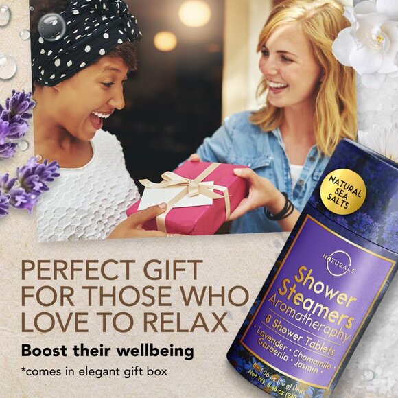Shower Steamers Aromatherapy - Birthday Gifts for Women and Men - Shower Bombs A - Picture 7 of 8
